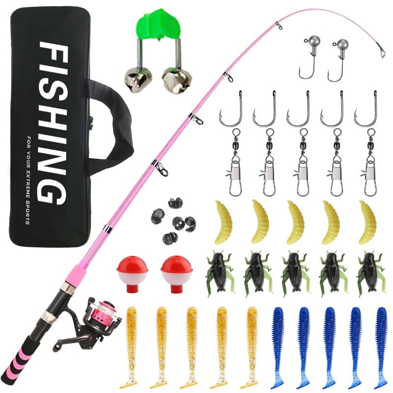 Kids Adult Beginner Fishing Ro - Fishing Rod Building Kit recension och pris