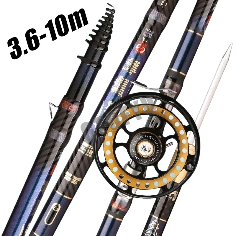 High Carbon Variable 4.5-10M M - Fishing Rod Combo recension och pris