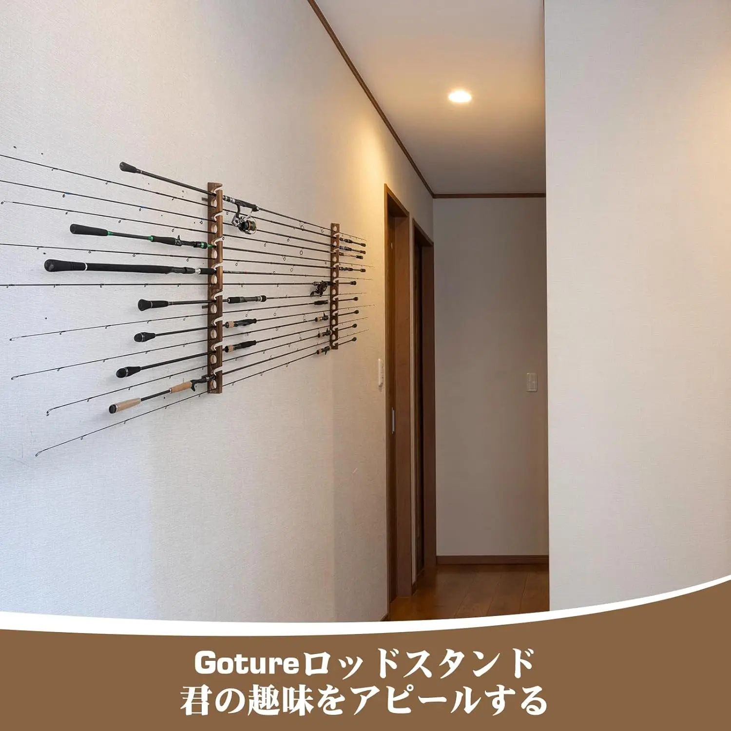 Goture Fishing Rod Holders wit - Fishing Rod Rack recension och pris
