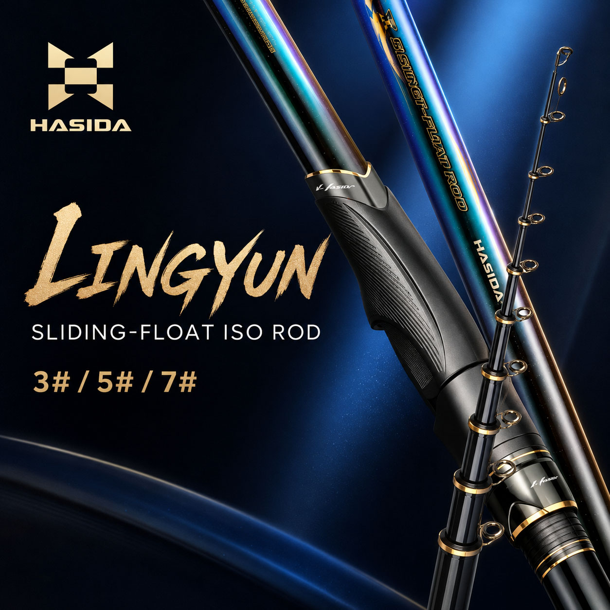 HASIDA Ling Yun Fishing Rod 40 - Kastking Reel Zephyr recension och pris