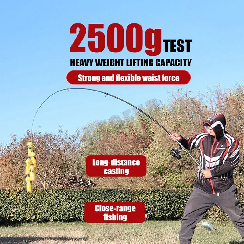 1.8M-3.6M Superhard Telescopic - Fishing Rod Surf recension och pris