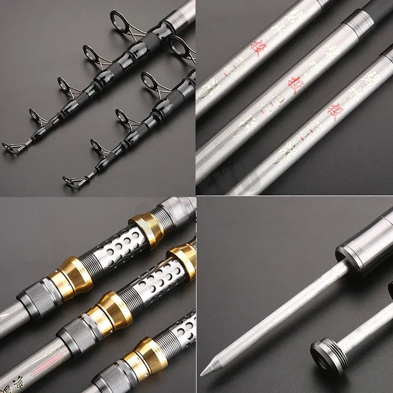 1.8M-3.6M Superhard Telescopic - Fishing Rod Surf recension och pris