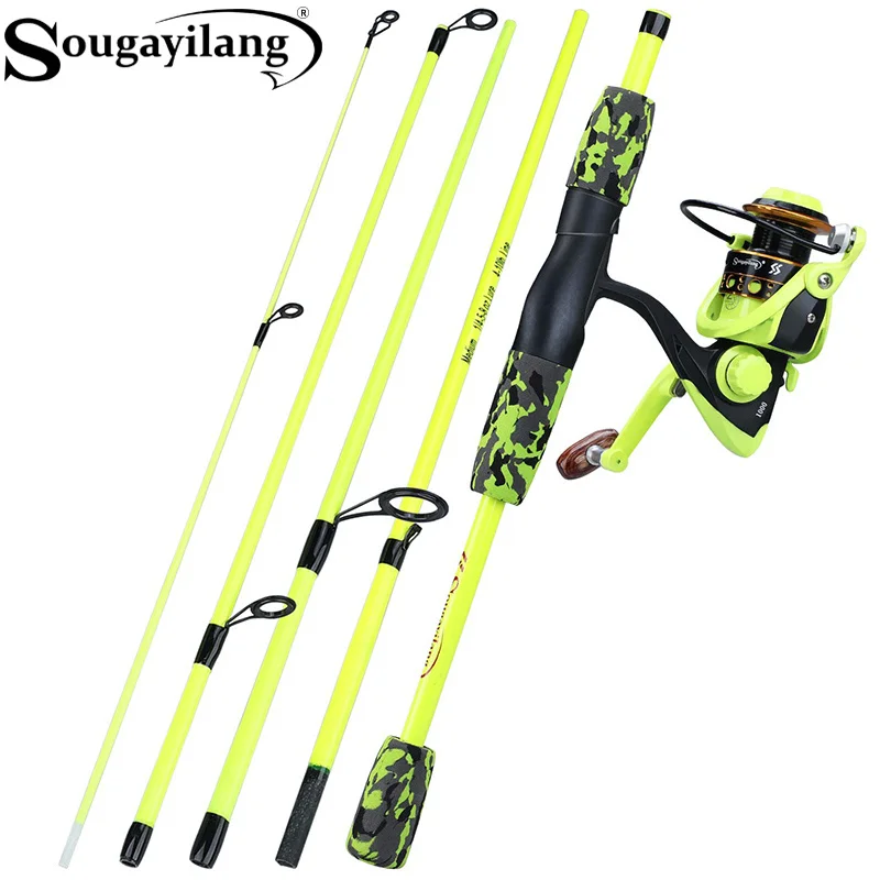 Sougayilang Portable 5 Section - Fishing Rod Building Kit recension och pris