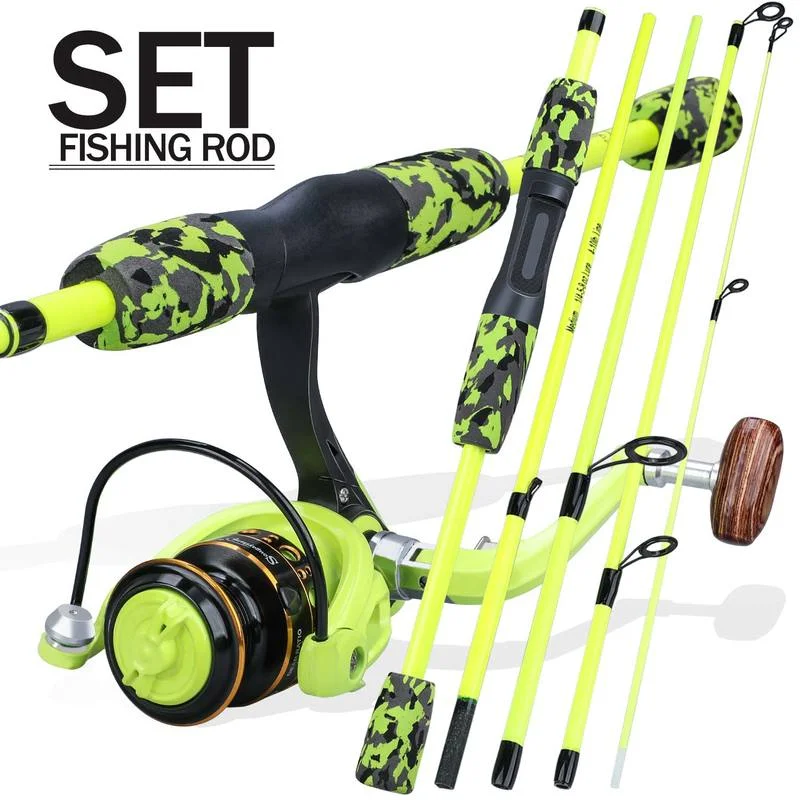 Sougayilang Portable 5 Section - Fishing Rod Building Kit recension och pris