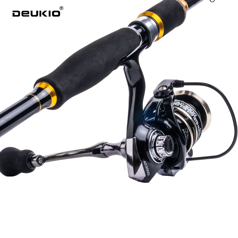 DEUKIO Fishing Rod Reel Combo  - Fishing Rod Building Kit recension och pris